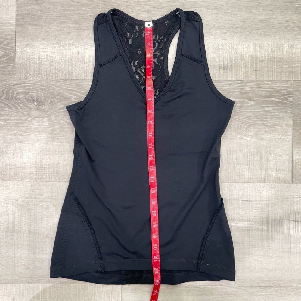 Lace Racerback Tank Top - Picture 3 of 4